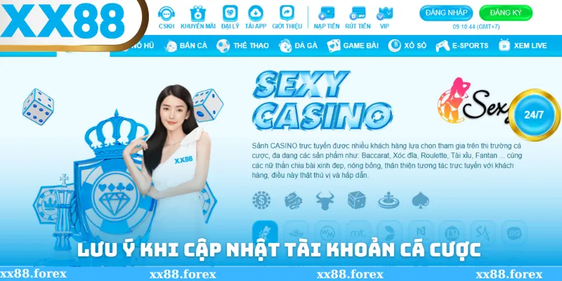 Chú ý nhỏ giúp vào nick suôn sẻ